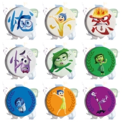 29 Styles Inside Out Cartoon Anime Tinplate Badge Pin Brooch