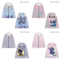 5 Styles Lilo & Stitch Cartoon Hooded Anime Zipper Hoodie