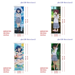 2 Sizes 6 Styles Too Many Losing Heroines! Cartoon Wall Scrolls Anime Wallscrolls