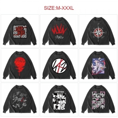 9 Styles K-POP Stray Kids Cartoon Anime Sweatshirt