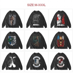 11 Styles Attack on Titan/Shingeki No Kyojin Cartoon Anime Sweatshirt