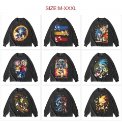 9 Styles Sonic the Hedgehog Cartoon Anime Sweatshirt