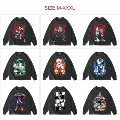 9 Styles My Hero Academia Cartoon Anime Sweatshirt