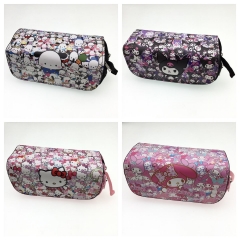 6 Styles Sanrio Cartoon Zipper Anime Pencil Bag