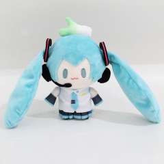 19*12*8CM Hatsune Miku Cartoon Anime Plush Toy Doll