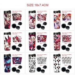 11 Styles Hazbin Hotel Cartoon Plastic Anime Cup