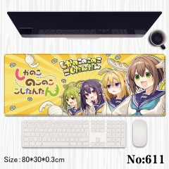 80*30*0.3cm My Deer Friend Nokotan Cartoon Anime Mouse Pad