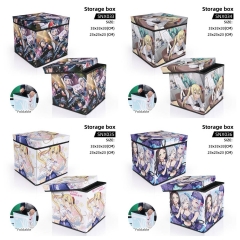 2 Sizes 4 Styles A Salad Bowl of Eccentrics Cartoon Anime Storage Box