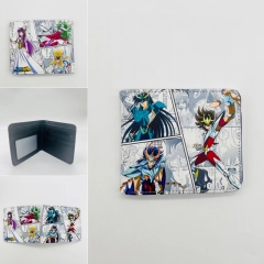 3 Styles Saint Seiya Cartoon Coin Purse Anime Short Wallet