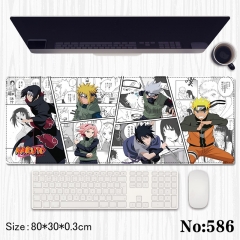 80*30*0.3cm 2 Styles Naruto Cartoon Anime Mouse Pad