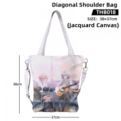 38*37cm 3 Styles Sasayaku You ni Koi o Utau / Whisper Me a Love Song Cartoon Anime jacquard Canvas Crossbody Bag