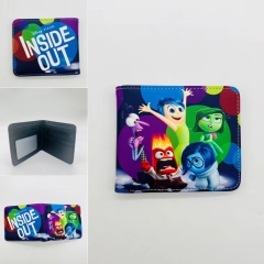 3 Styles Inside Out Cartoon Coin Purse Anime Short Wallet