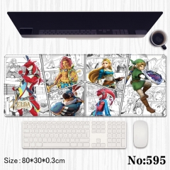 80*30*0.3cm The Legend Of Zelda Cartoon Anime Mouse Pad