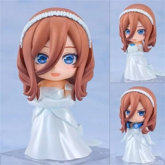 Nendoroid 10CM The Quintessential Quintuplets Nakano Miku 2374# Anime PVC Figure Toy