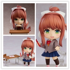 Nendoroid 10CM 1817# Doki Doki Literature Club! Monika Anime PVC Figure Toy