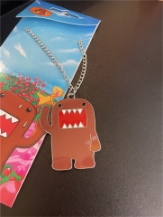 2 Styles Domo-kun Cartoon Anime Keychain Necklace