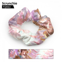 2 Styles Three Kingdoms Fantasy Continent Game Anime Scrunchie