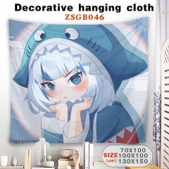 130*150CM HOYOLIVE Decorative Hanging Cloth Cartoon Anime Wallscrolls