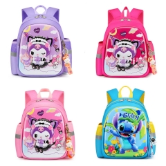 7 Styles Sanrio Lilo & Stitch Capacity For Student Cartoon Customized Anime Backpack Bag