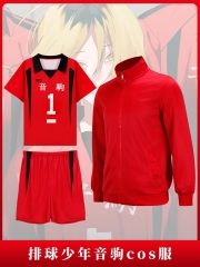 6 Styles Haikyuu Cartoon Anime Costume Set