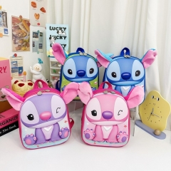 4 Styles Lilo & Stitch Capacity For Student Cartoon Customized Anime Backpack Bag