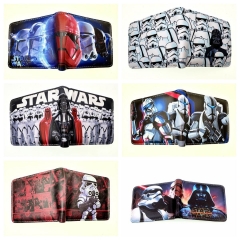 16 Styles Star War Guardians of the Galaxy Cartoon Purse Anime PU Short Wallet