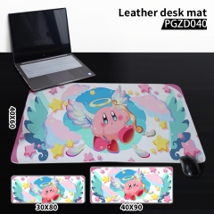 Kirby Cosplay Decoration Cartoon Character Anime Leather Mouse Pad Desk Mat