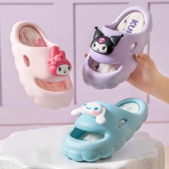 3 Styles Sanrio Kuromi Cinnamoroll My Melody Anime PVC Slipper