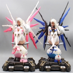 2 Styles 38CM Mobile Suit Girl Cartoon Anime PVC Figure