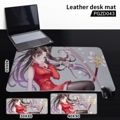 Fate/Stay Night Cosplay Decoration Cartoon Character Anime Leather Mouse Pad Desk Mat