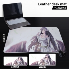 Overlord Cosplay Decoration Cartoon Character Anime Leather Mouse Pad Desk Mat