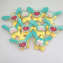 10PCS/SET 11CM Hatsune Miku Anime Plush Toy Doll Pendant