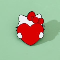 Sanrio Hello Kitty Cartoon Anime Alloy Pin Brooch