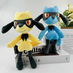 2 Styles 26cm Pokemon Riolu Cartoon Anime Plush Toy Doll