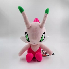 25cm Pokemon Celebi Cartoon Anime Plush Toy Doll