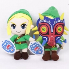 2 Styles 25cm The Legend of Zelda Cartoon Anime Plush Toy Doll