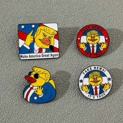 4 Styles The Simpsons Cartoon Anime Alloy Pin Brooch