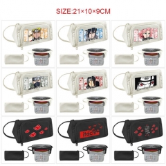 11 Styles Naruto Cartoon Pattern Pencil Case