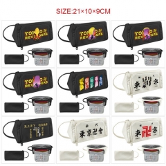 10 Styles Tokyo Revengers Cartoon Pattern Pencil Case