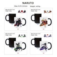 6 Styles Naruto Cartoon Pattern Ceramic Cup Anime Changing Color Ceramic Mug