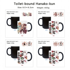 4 Styles Toilet-Bound Hanako-kun Cartoon Pattern Ceramic Cup Anime Changing Color Ceramic Mug