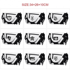 9 Styles Berserk PU Anime Cartoon Crossbody Bag