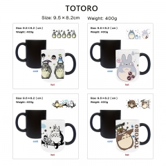 5 Styles My Neighbor Totoro Cartoon Pattern Ceramic Cup Anime Changing Color Ceramic Mug