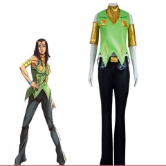 2 Styles 7 Sizes JoJo's Bizarre Adventure Ermes Costello Cartoon Anime Cosplay Costume Set