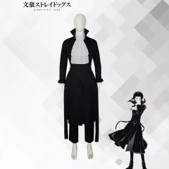 2 Styles 6 Sizes Bungo Stray Dogs Cartoon Anime Cosplay Costume Set