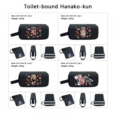 6 Styles Toilet-Bound Hanako-kun Cartoon Anime Waterproof Canvas Pencil Bag