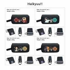 8 Styles Haikyuu Cartoon Anime Waterproof Canvas Pencil Bag