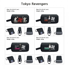 4 Styles Tokyo Revengers Cartoon Anime Waterproof Canvas Pencil Bag