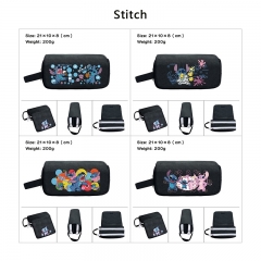 6 Styles Lilo & Stitch Cartoon Anime Waterproof Canvas Pencil Bag