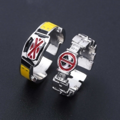 2 Styles Marvel's The Avengers Deadpool Cartoon Anime Alloy Ring